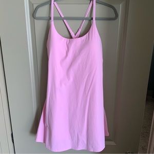 Everyday Cloudful™ Backless 2-in-1 Flare Workout Dress-Wannabe